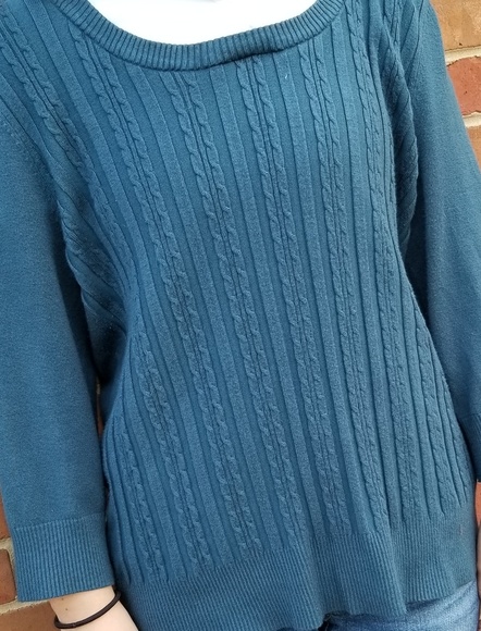 Vintage blue sweater - Picture 2 of 3